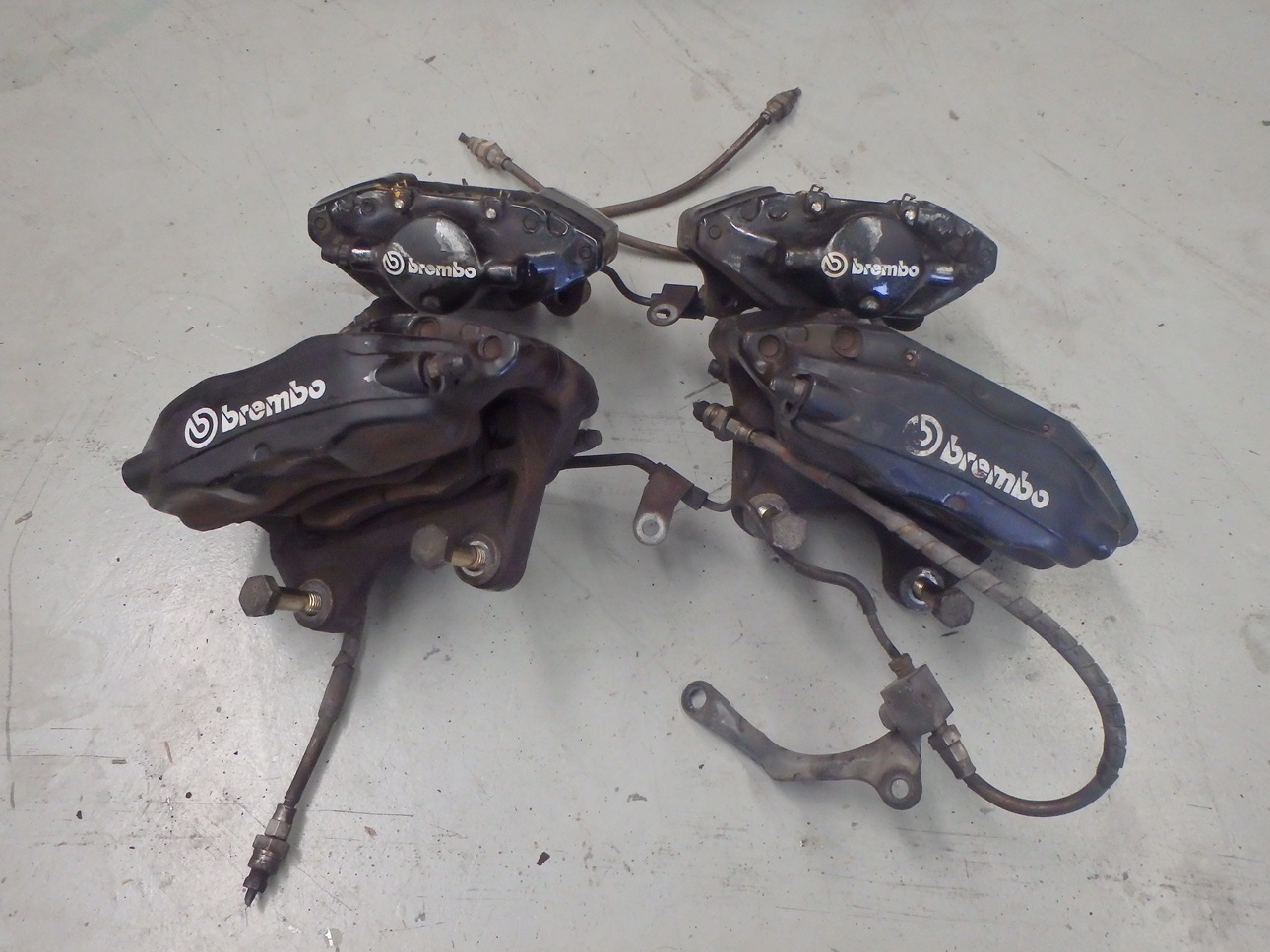 Nissan Skyline R33 BCNR33 GTR Brembo Front Rear Brake Caliper Set 2 eBay